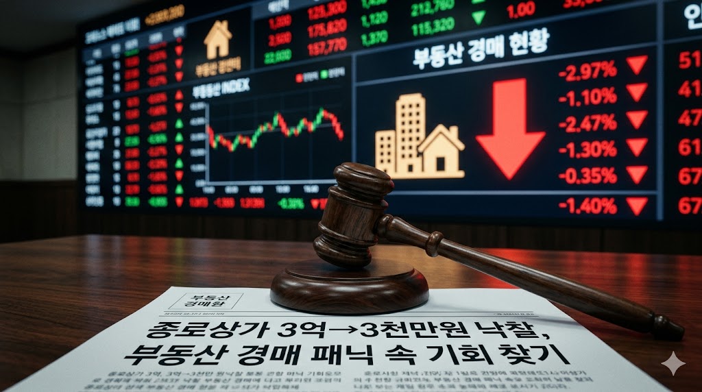 종로상가 경매