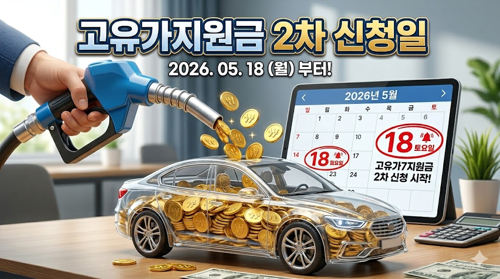 고유가지원금 2차 신청일