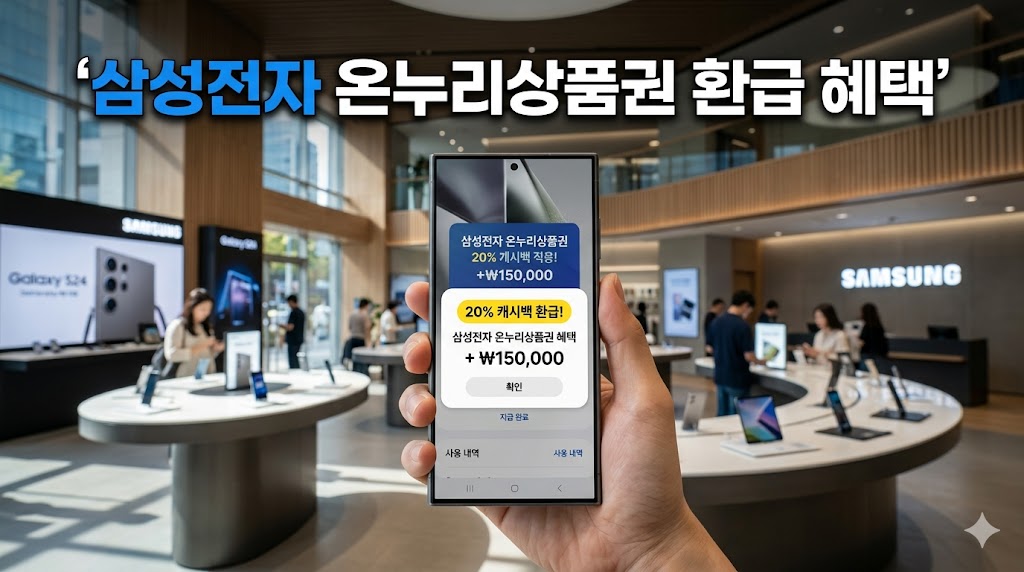 삼성전자 온누리상품권 신청